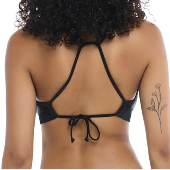 Body Glove Women's Smoothies Drew D-F Cup Black Swim Top- Size D Cup- New! - Picture 9 of 11